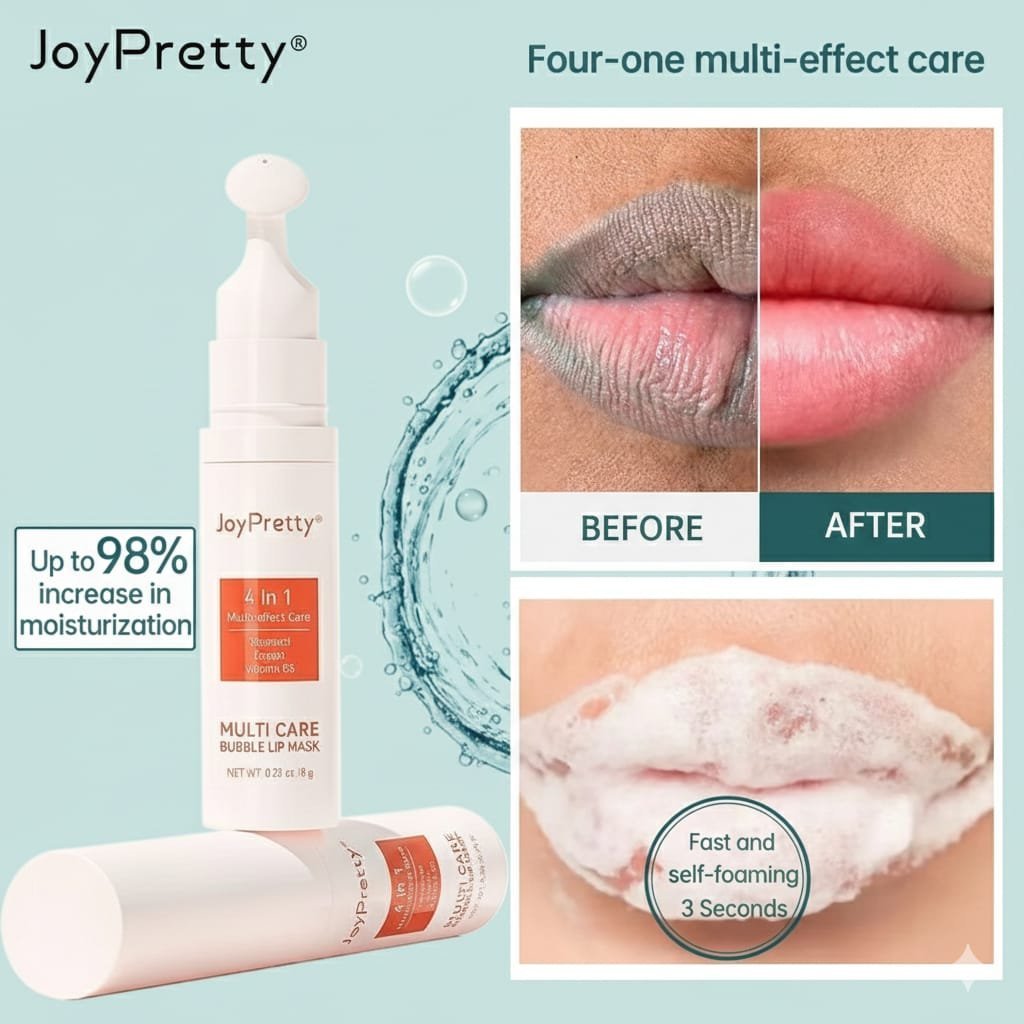 JoyPretty 4-in-1 Bubble Lip Mask